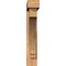 Ekena Millwork Imperial Block Smooth Bracket w/ Offset Brace, Western Red Cedar, 5 1/2"W x 28"D x 32"H BKT0604X28X32IMP05SWR - alternate 2